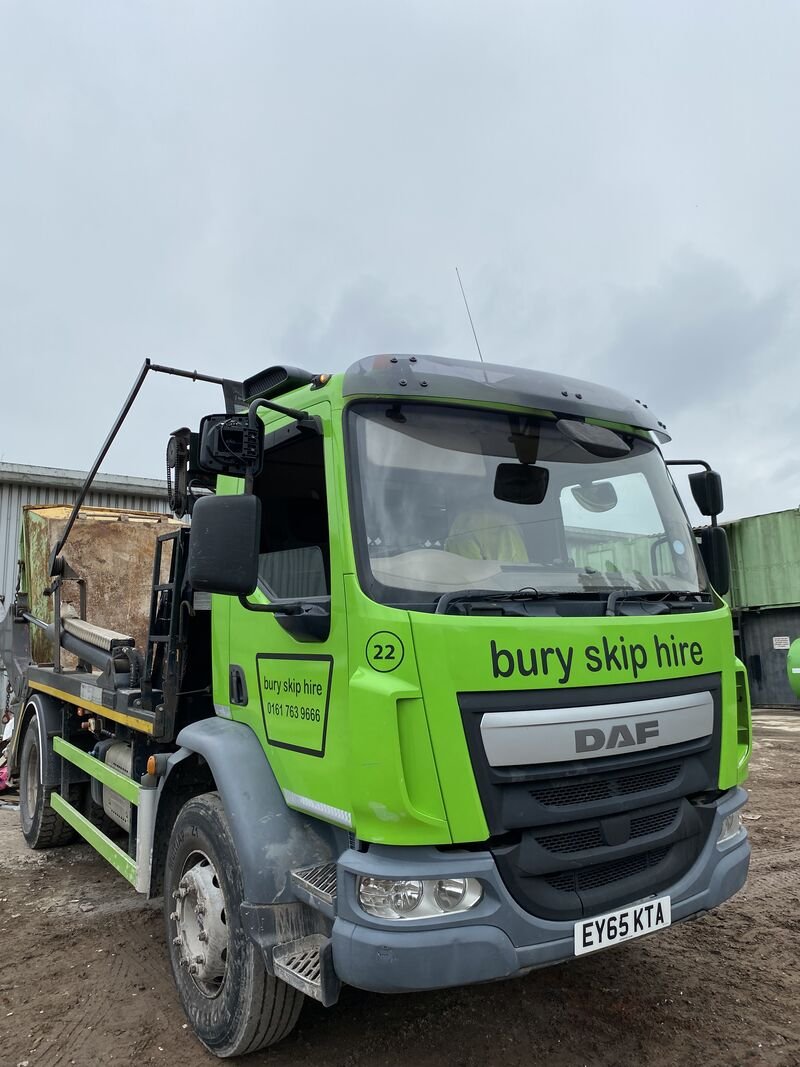 Bury Skip Hire Ltd Skip Lorry 