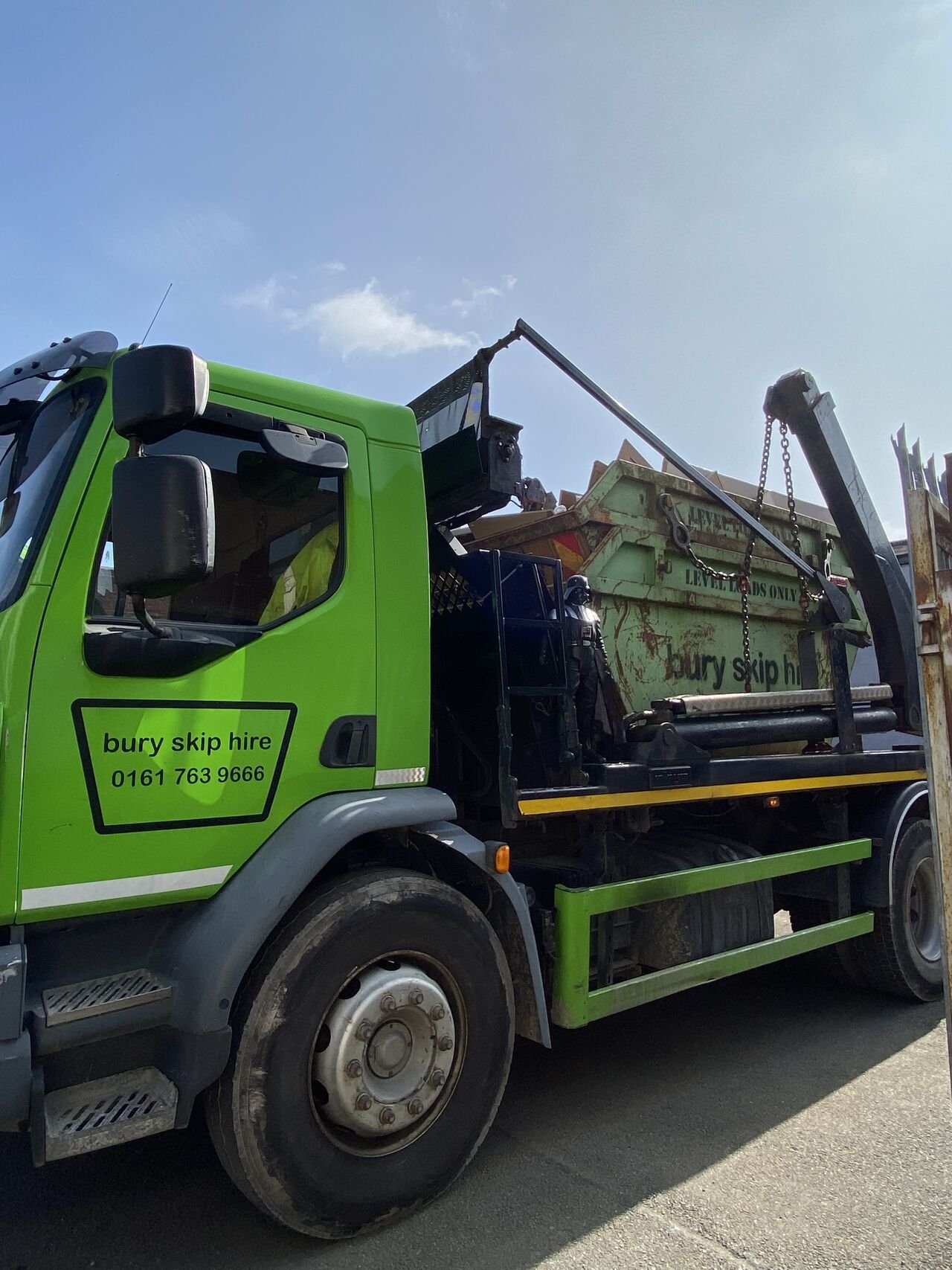 Skip delivery near me